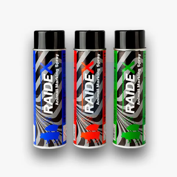 Raidex spray μαρκαρίσματος βοοειδών/χοίρων μπλε 500ML