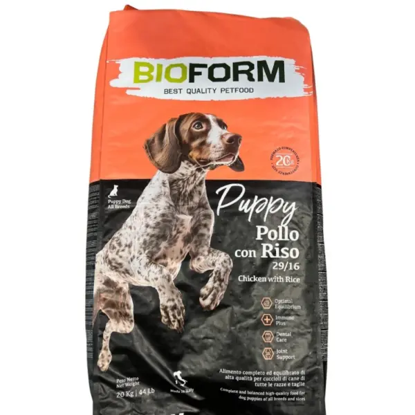 Bio Form Super Premium Puppy Chicken & Rice (29/16) 20kg