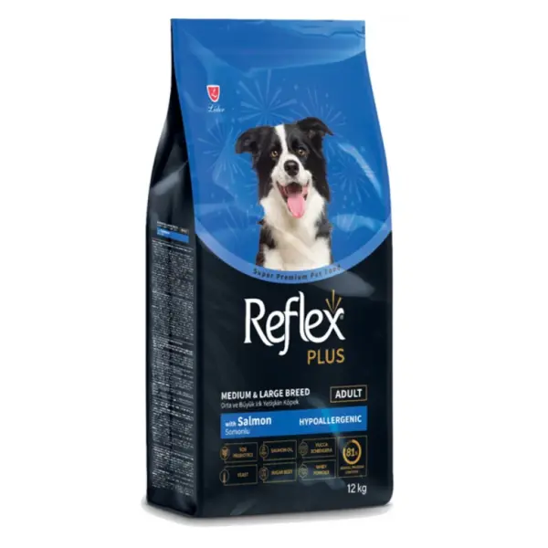Reflex Plus Medium/Large Adult Salmon 12kg